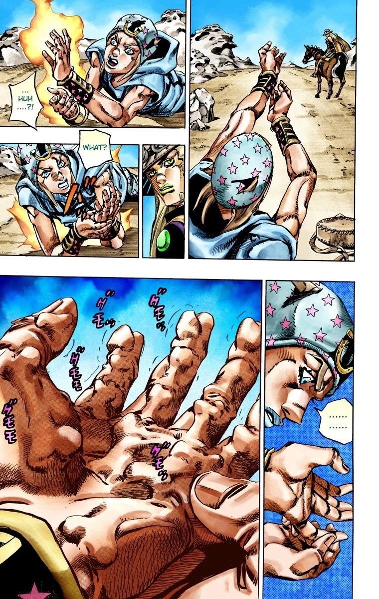 JoJo's Bizarre Adventure Part 7 - Steel Ball Run (Official Colored) chapter 25 page 22