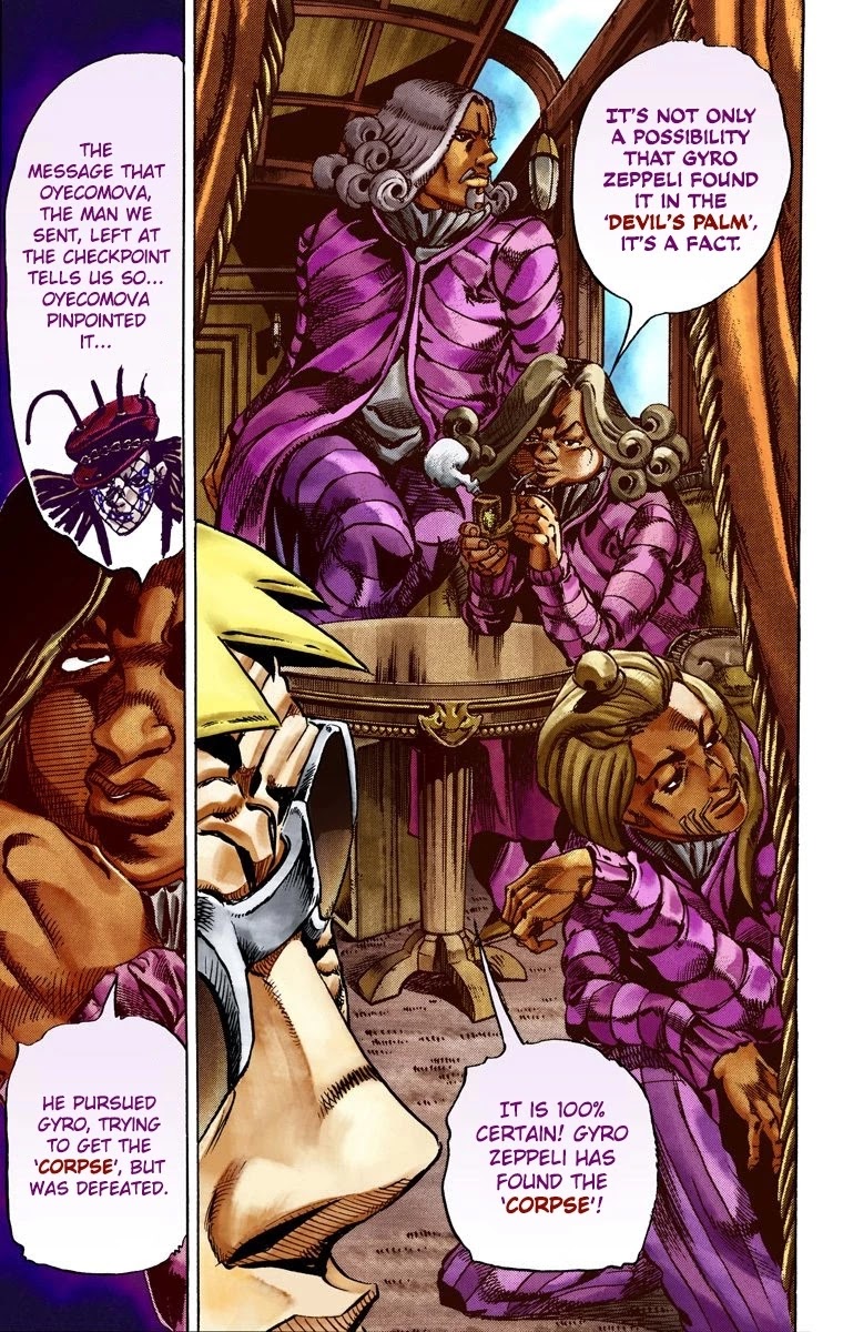 JoJo's Bizarre Adventure Part 7 - Steel Ball Run (Official Colored) chapter 25 page 31