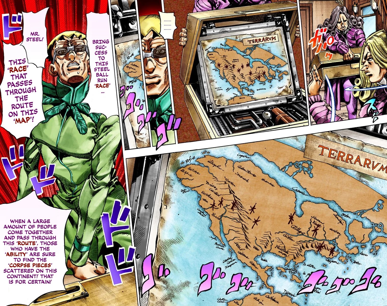 JoJo's Bizarre Adventure Part 7 - Steel Ball Run (Official Colored) chapter 25 page 34