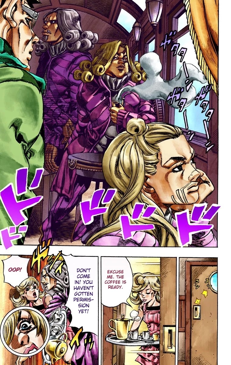 JoJo's Bizarre Adventure Part 7 - Steel Ball Run (Official Colored) chapter 25 page 36