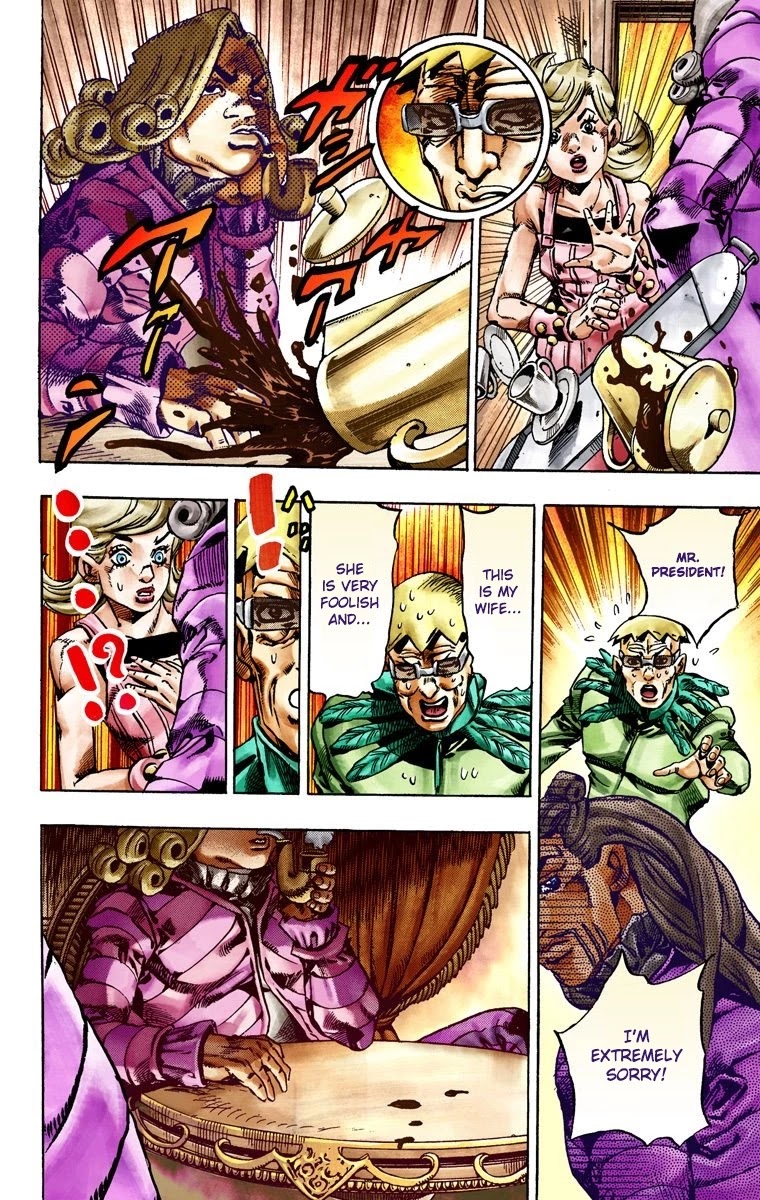 JoJo's Bizarre Adventure Part 7 - Steel Ball Run (Official Colored) chapter 25 page 37