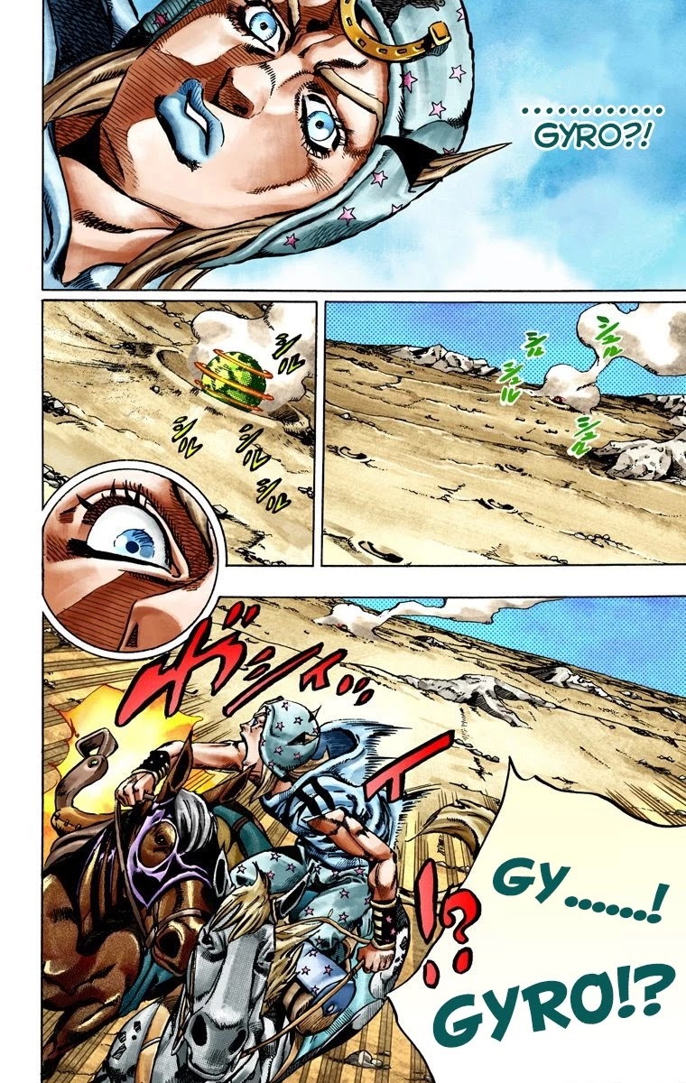 JoJo's Bizarre Adventure Part 7 - Steel Ball Run (Official Colored) chapter 25 page 46