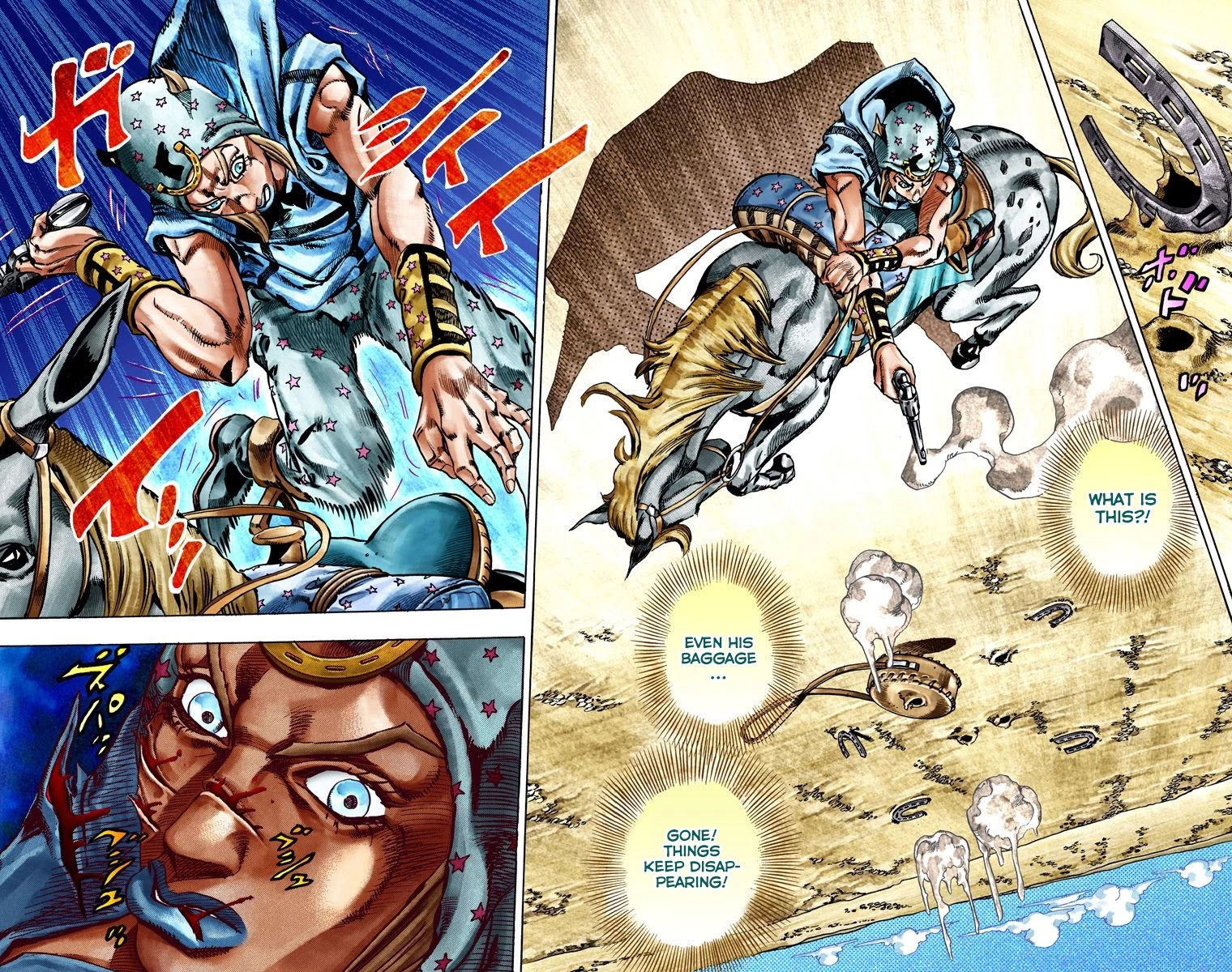 JoJo's Bizarre Adventure Part 7 - Steel Ball Run (Official Colored) chapter 25 page 53