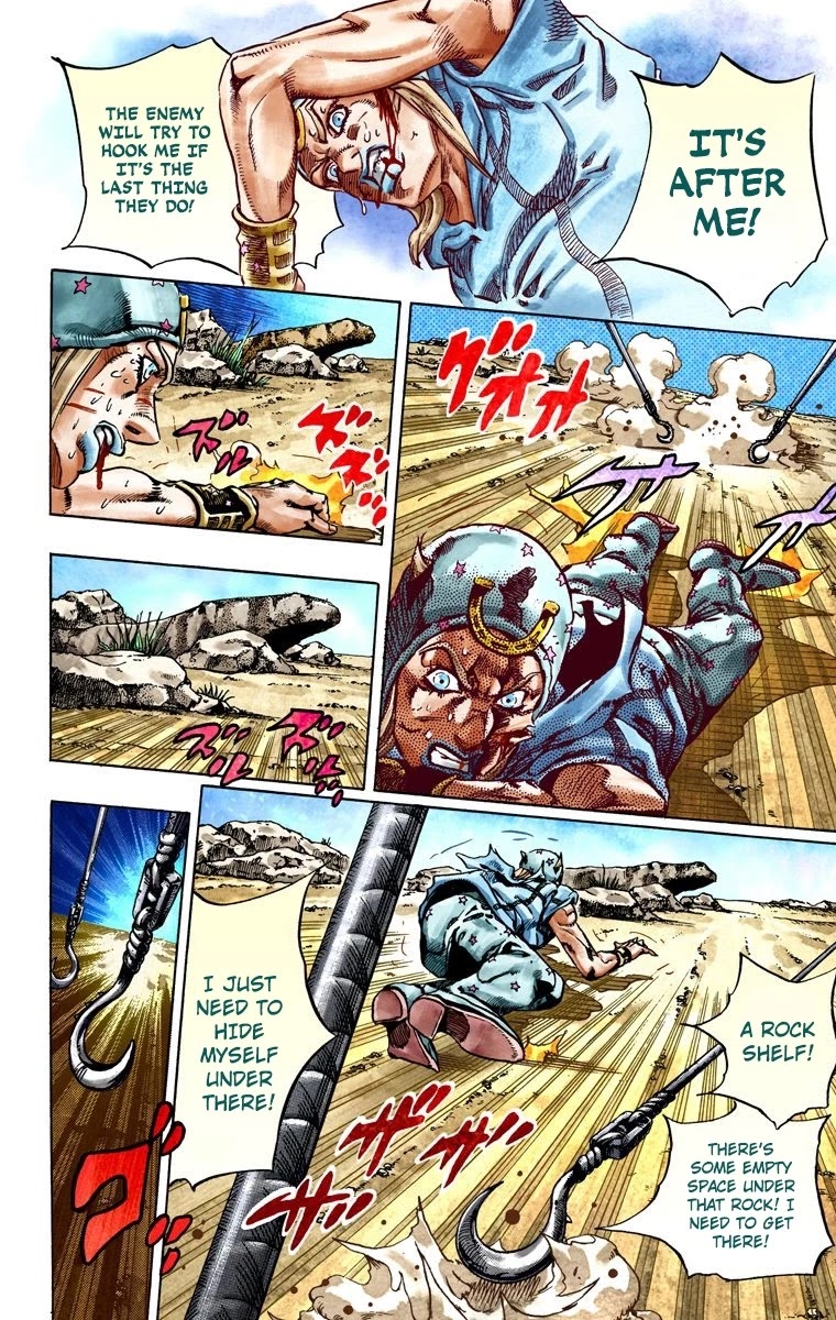 JoJo's Bizarre Adventure Part 7 - Steel Ball Run (Official Colored) chapter 26 page 12