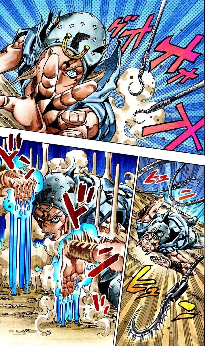 JoJo's Bizarre Adventure Part 7 - Steel Ball Run (Official Colored) chapter 26 page 13