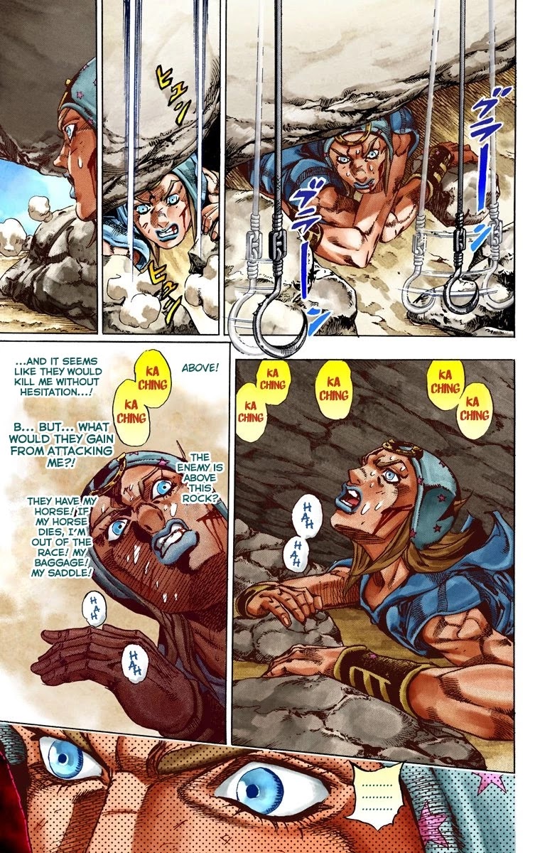 JoJo's Bizarre Adventure Part 7 - Steel Ball Run (Official Colored) chapter 26 page 17