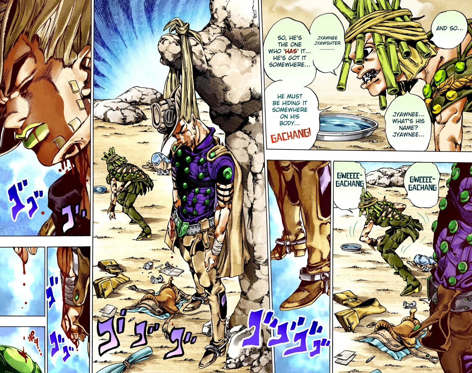 JoJo's Bizarre Adventure Part 7 - Steel Ball Run (Official Colored) chapter 26 page 24