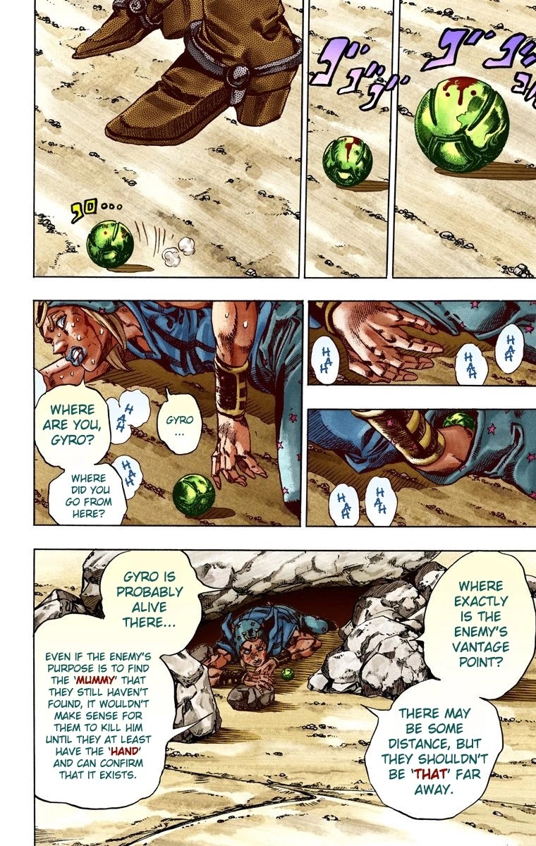 JoJo's Bizarre Adventure Part 7 - Steel Ball Run (Official Colored) chapter 26 page 25