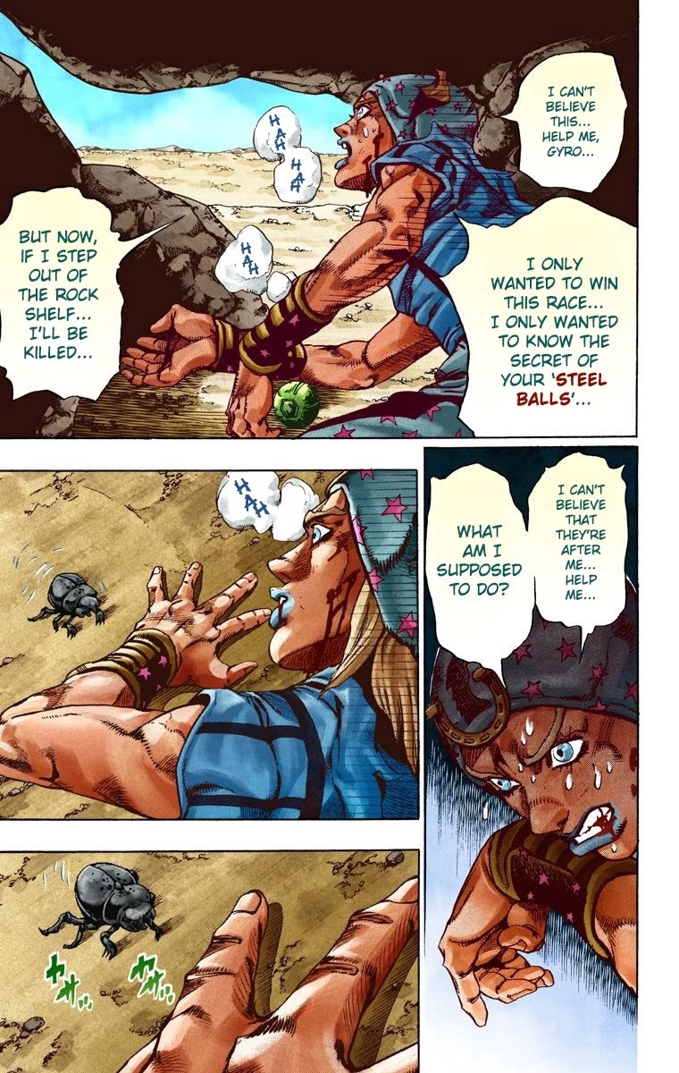 JoJo's Bizarre Adventure Part 7 - Steel Ball Run (Official Colored) chapter 26 page 26