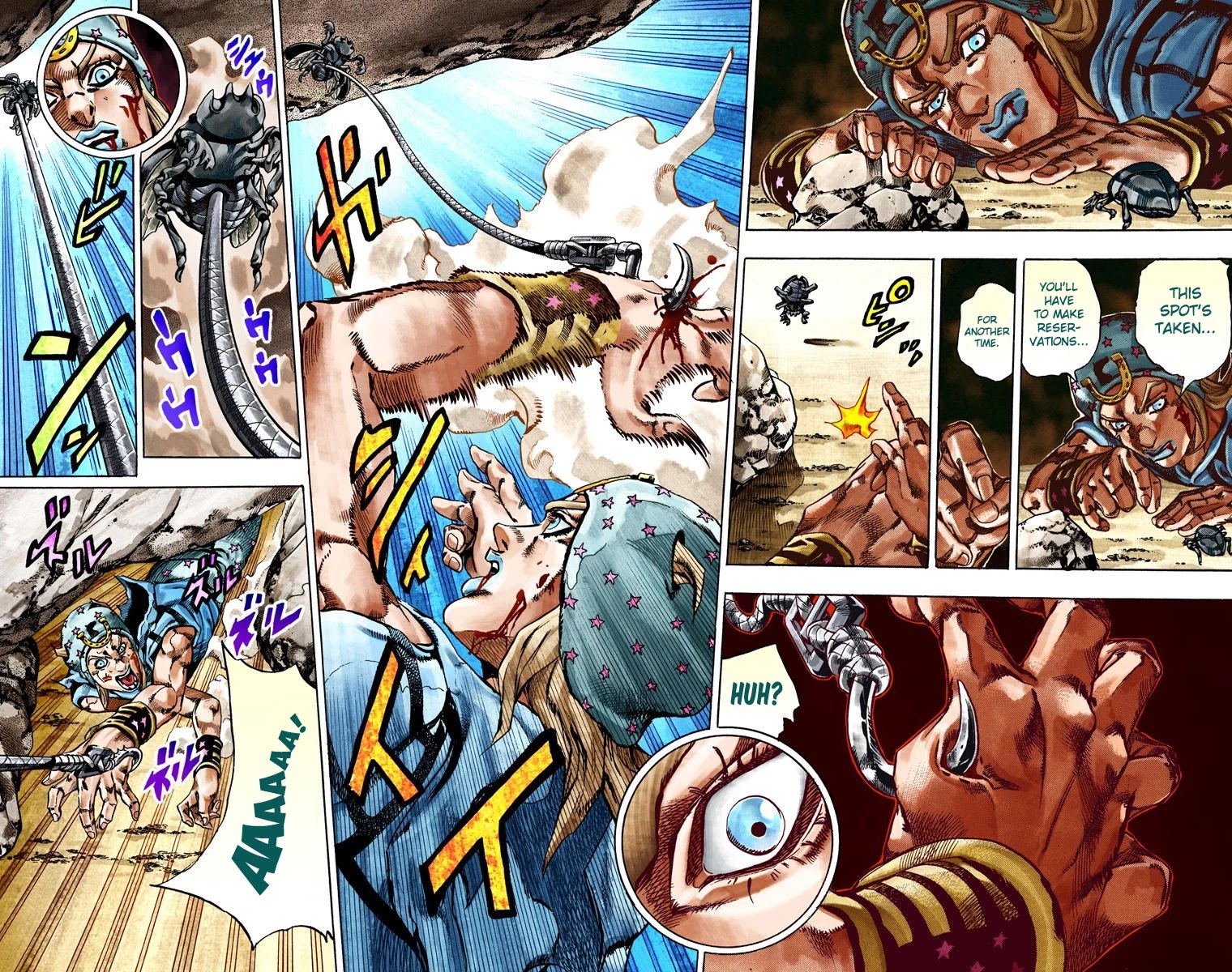 JoJo's Bizarre Adventure Part 7 - Steel Ball Run (Official Colored) chapter 26 page 27