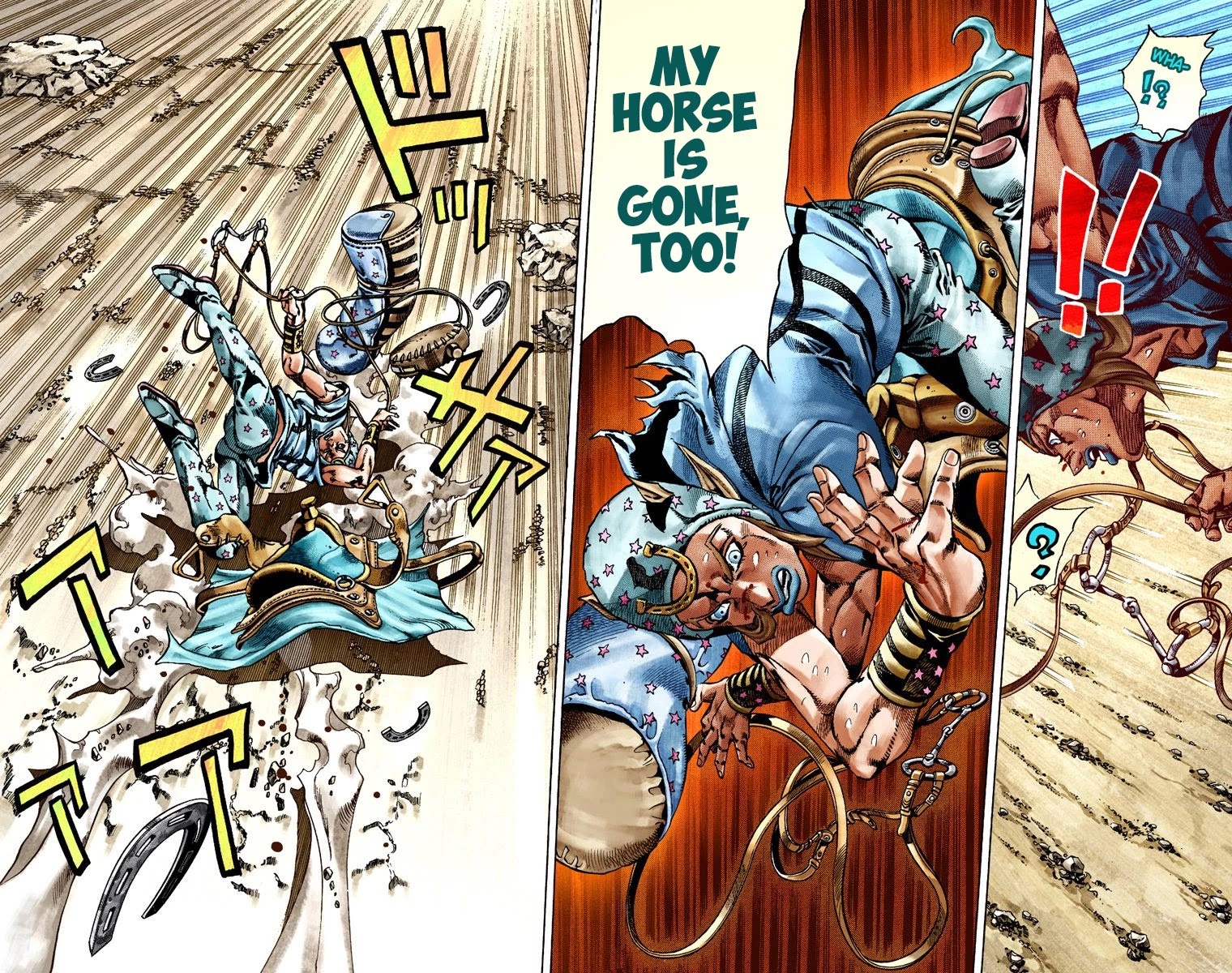 JoJo's Bizarre Adventure Part 7 - Steel Ball Run (Official Colored) chapter 26 page 4