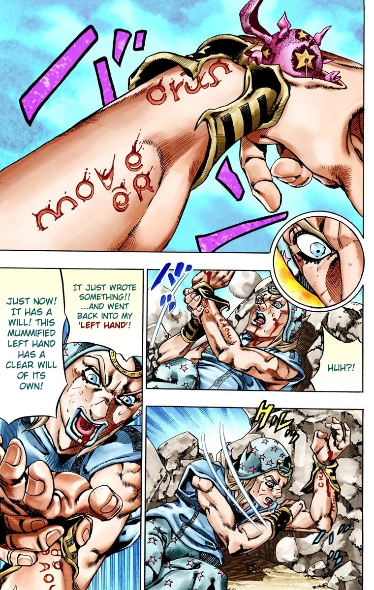 JoJo's Bizarre Adventure Part 7 - Steel Ball Run (Official Colored) chapter 26 page 41