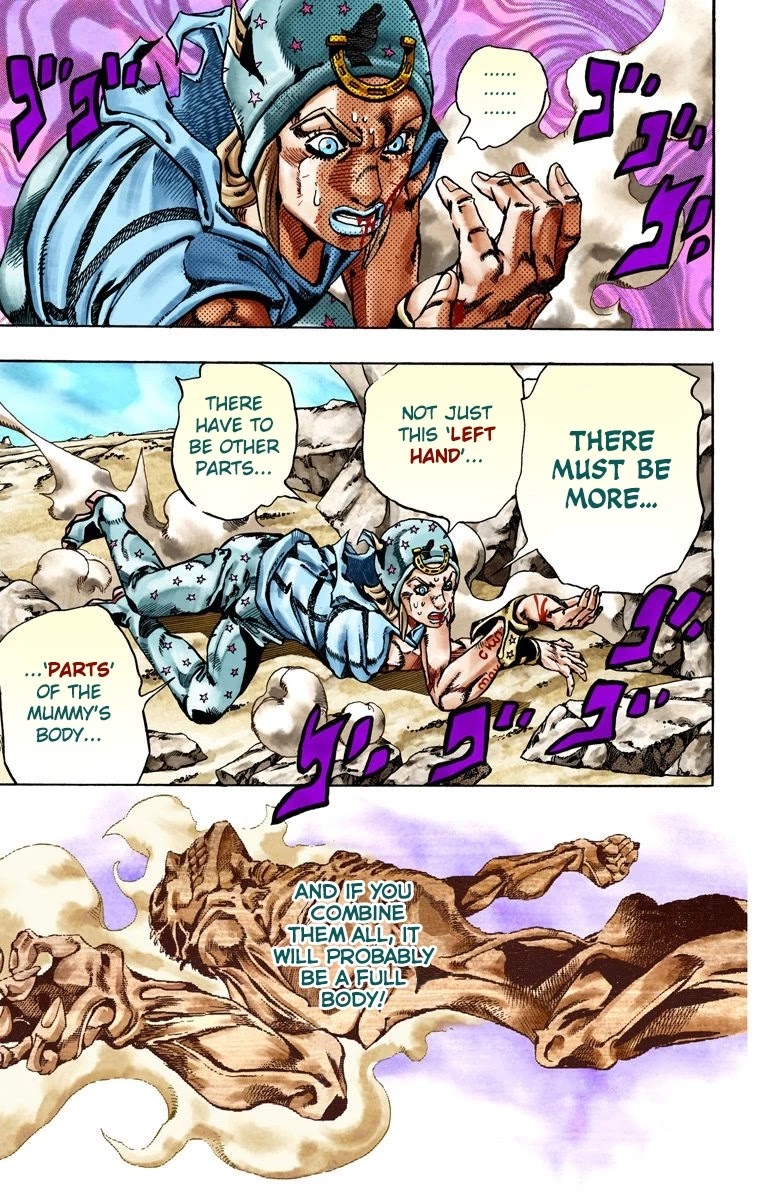 JoJo's Bizarre Adventure Part 7 - Steel Ball Run (Official Colored) chapter 26 page 43