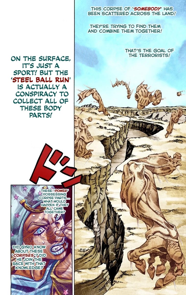 JoJo's Bizarre Adventure Part 7 - Steel Ball Run (Official Colored) chapter 26 page 44
