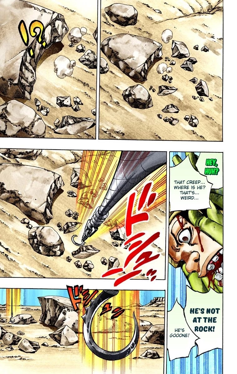 JoJo's Bizarre Adventure Part 7 - Steel Ball Run (Official Colored) chapter 26 page 47