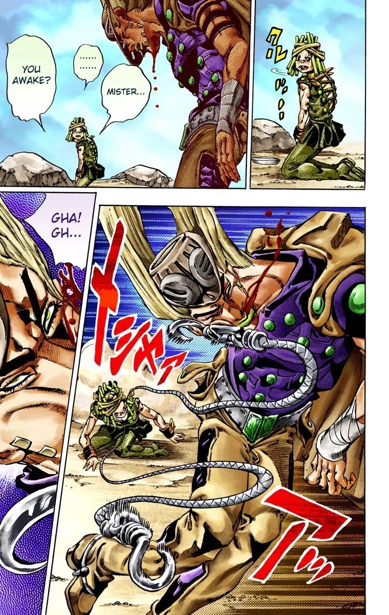 JoJo's Bizarre Adventure Part 7 - Steel Ball Run (Official Colored) chapter 26 page 49
