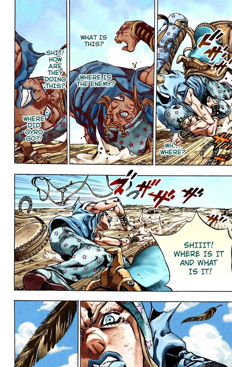 JoJo's Bizarre Adventure Part 7 - Steel Ball Run (Official Colored) chapter 26 page 5