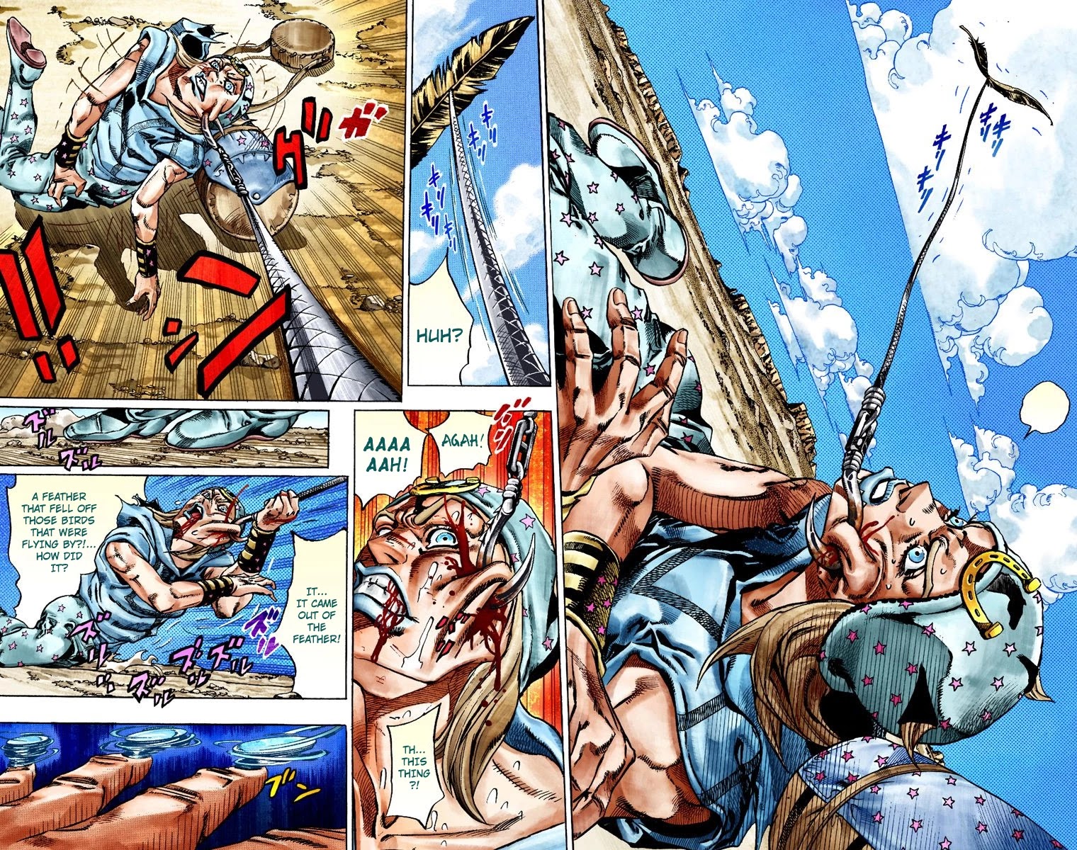JoJo's Bizarre Adventure Part 7 - Steel Ball Run (Official Colored) chapter 26 page 7