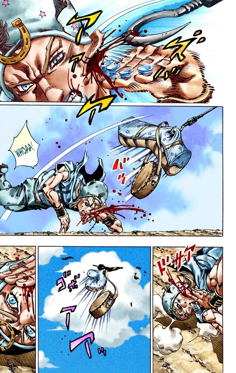 JoJo's Bizarre Adventure Part 7 - Steel Ball Run (Official Colored) chapter 26 page 9