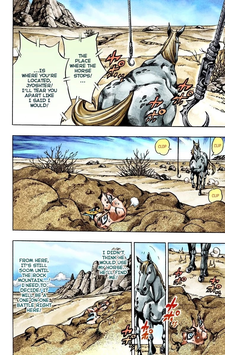 JoJo's Bizarre Adventure Part 7 - Steel Ball Run (Official Colored) chapter 27 page 13