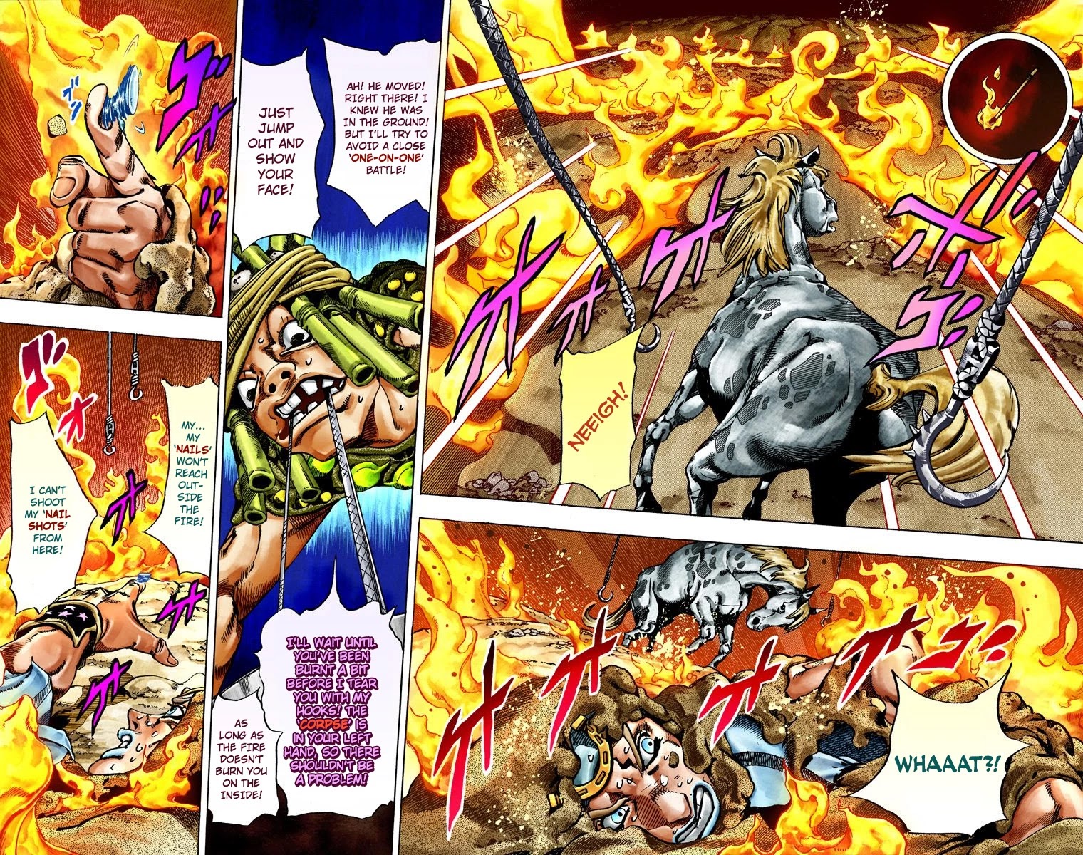 JoJo's Bizarre Adventure Part 7 - Steel Ball Run (Official Colored) chapter 27 page 15