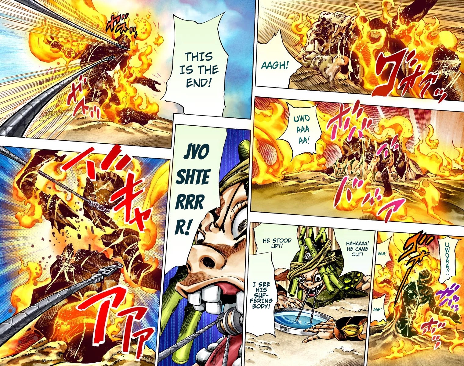 JoJo's Bizarre Adventure Part 7 - Steel Ball Run (Official Colored) chapter 27 page 16
