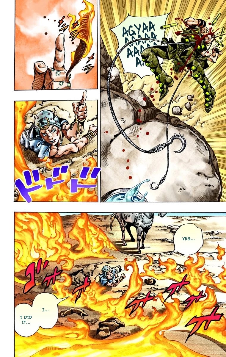 JoJo's Bizarre Adventure Part 7 - Steel Ball Run (Official Colored) chapter 27 page 20