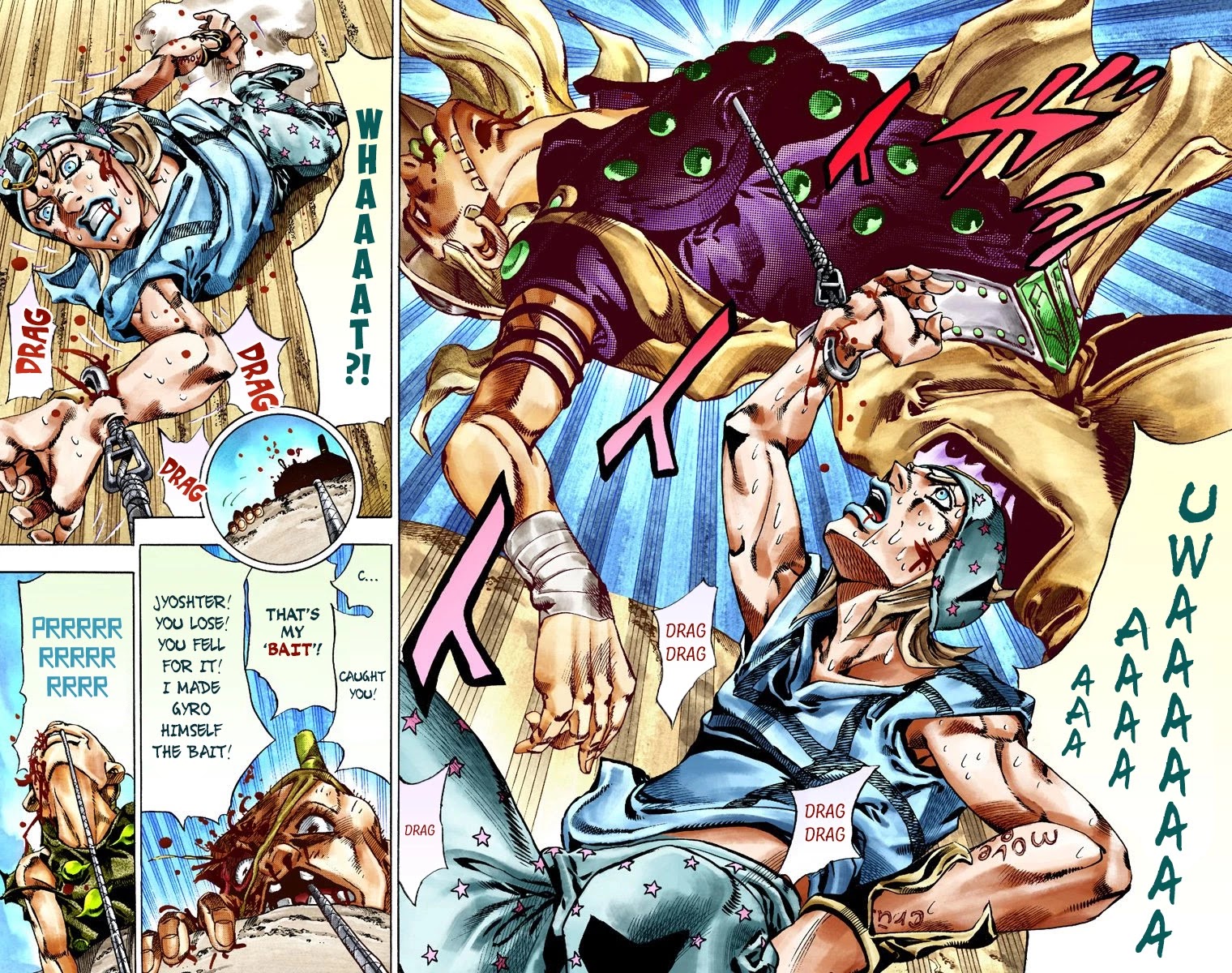 JoJo's Bizarre Adventure Part 7 - Steel Ball Run (Official Colored) chapter 27 page 24