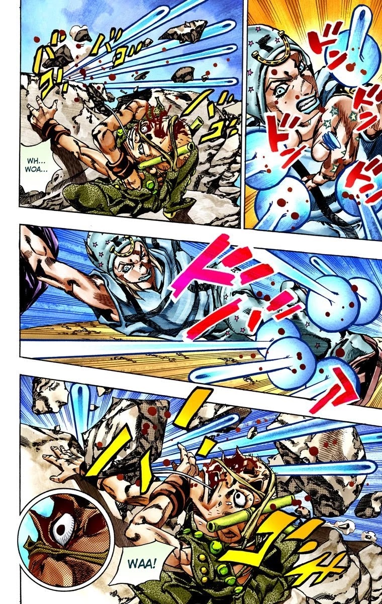 JoJo's Bizarre Adventure Part 7 - Steel Ball Run (Official Colored) chapter 27 page 28