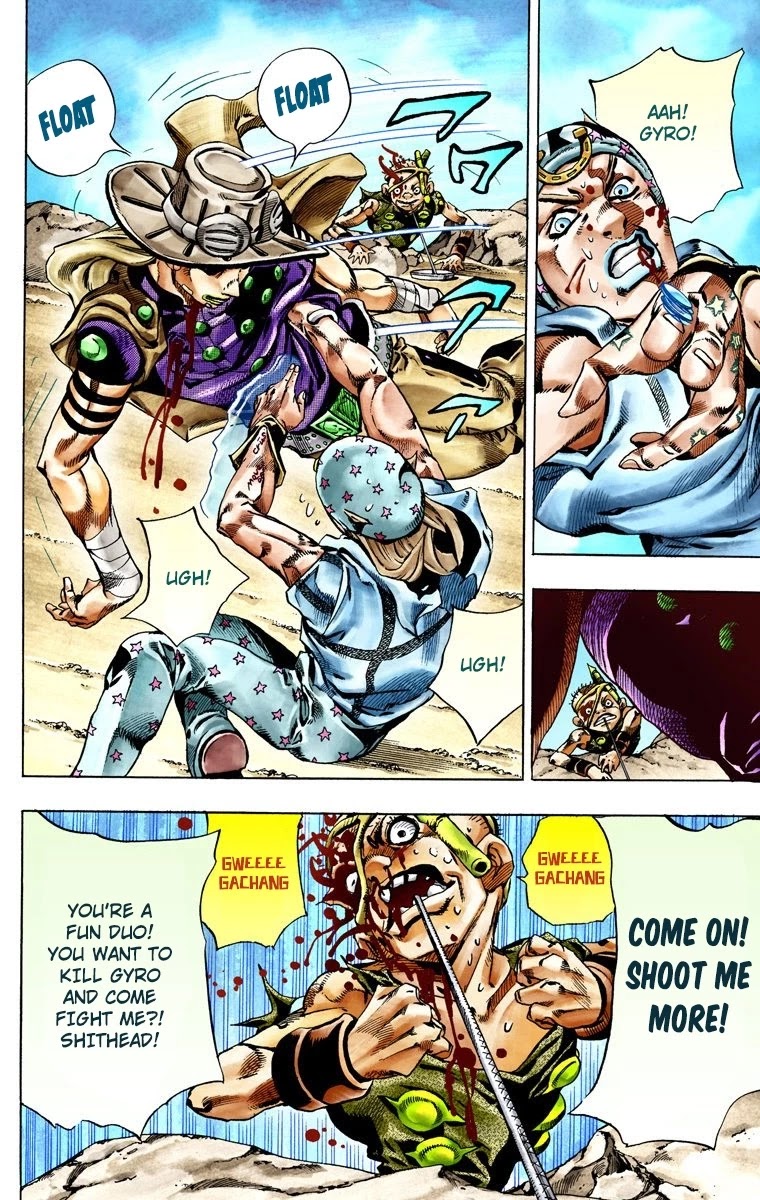JoJo's Bizarre Adventure Part 7 - Steel Ball Run (Official Colored) chapter 27 page 30
