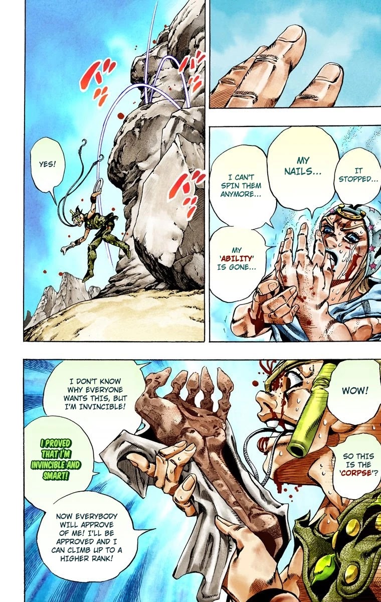 JoJo's Bizarre Adventure Part 7 - Steel Ball Run (Official Colored) chapter 27 page 37