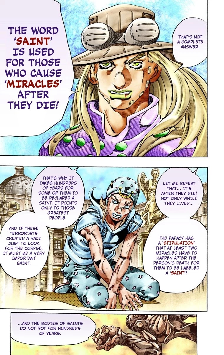 JoJo's Bizarre Adventure Part 7 - Steel Ball Run (Official Colored) chapter 27 page 47