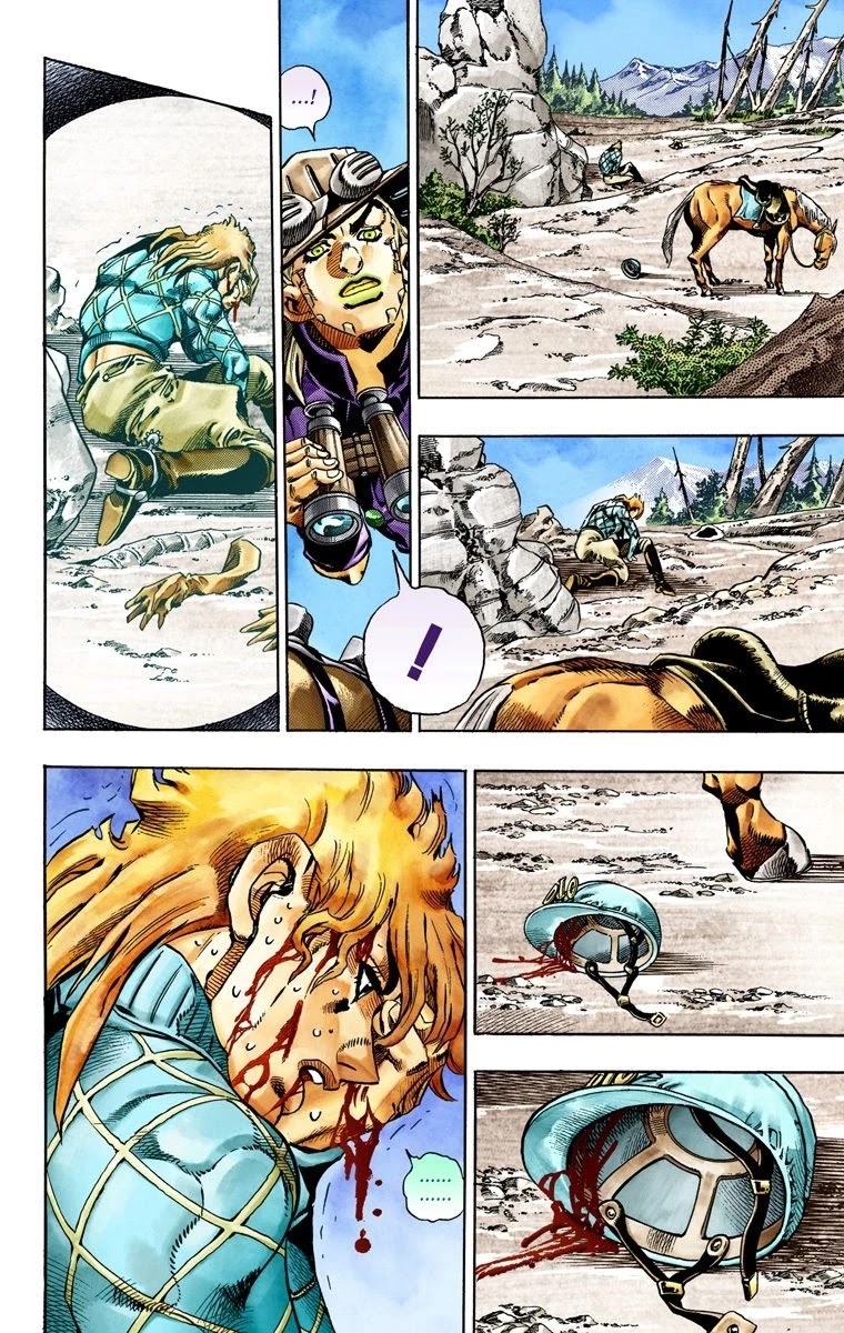 JoJo's Bizarre Adventure Part 7 - Steel Ball Run (Official Colored) chapter 28 page 22
