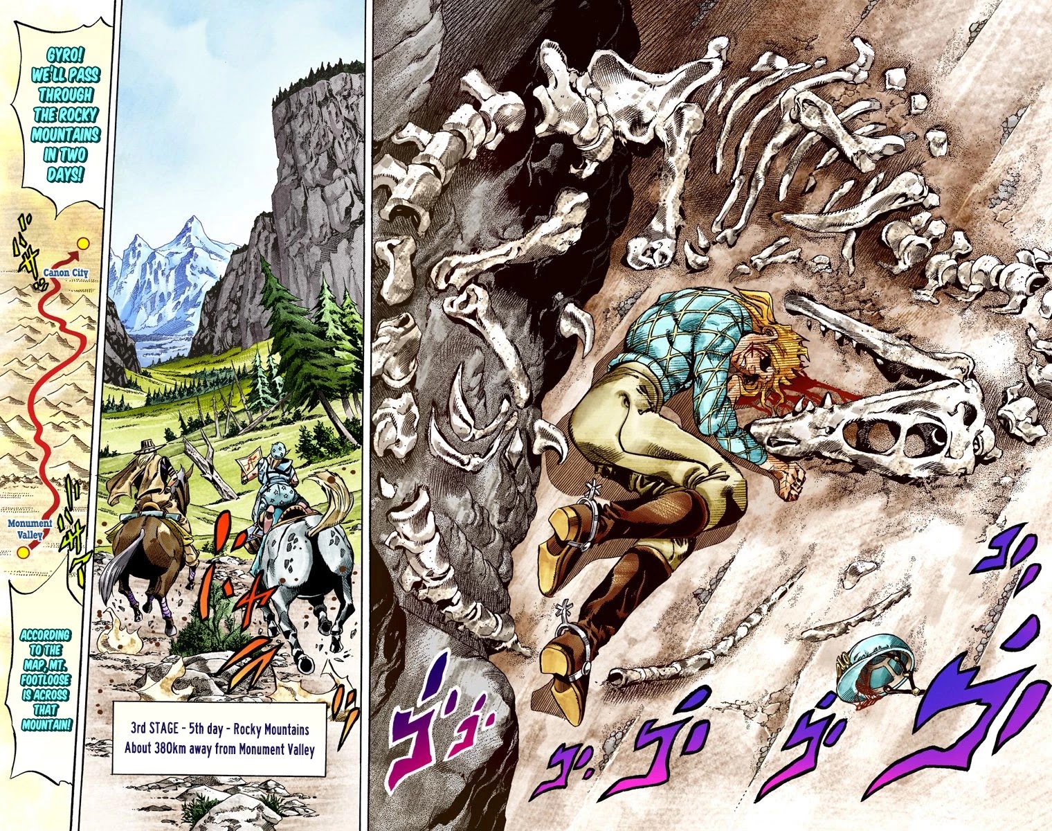 JoJo's Bizarre Adventure Part 7 - Steel Ball Run (Official Colored) chapter 28 page 30