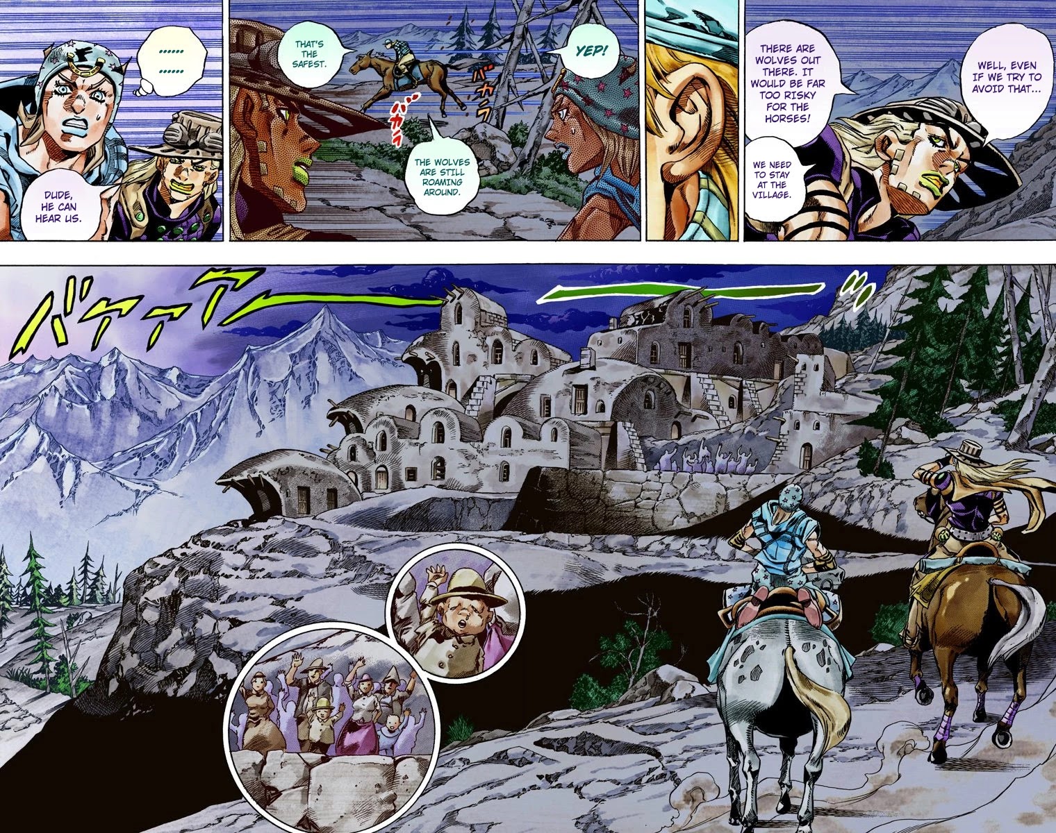 JoJo's Bizarre Adventure Part 7 - Steel Ball Run (Official Colored) chapter 28 page 38