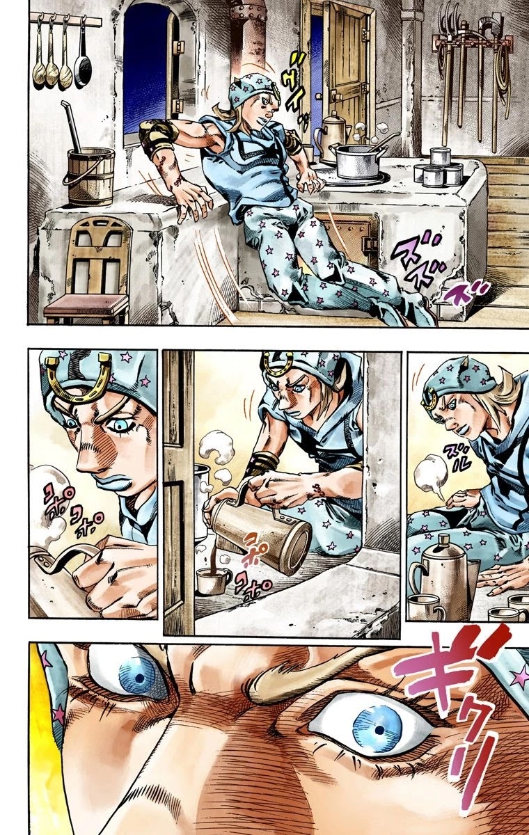 JoJo's Bizarre Adventure Part 7 - Steel Ball Run (Official Colored) chapter 28 page 41