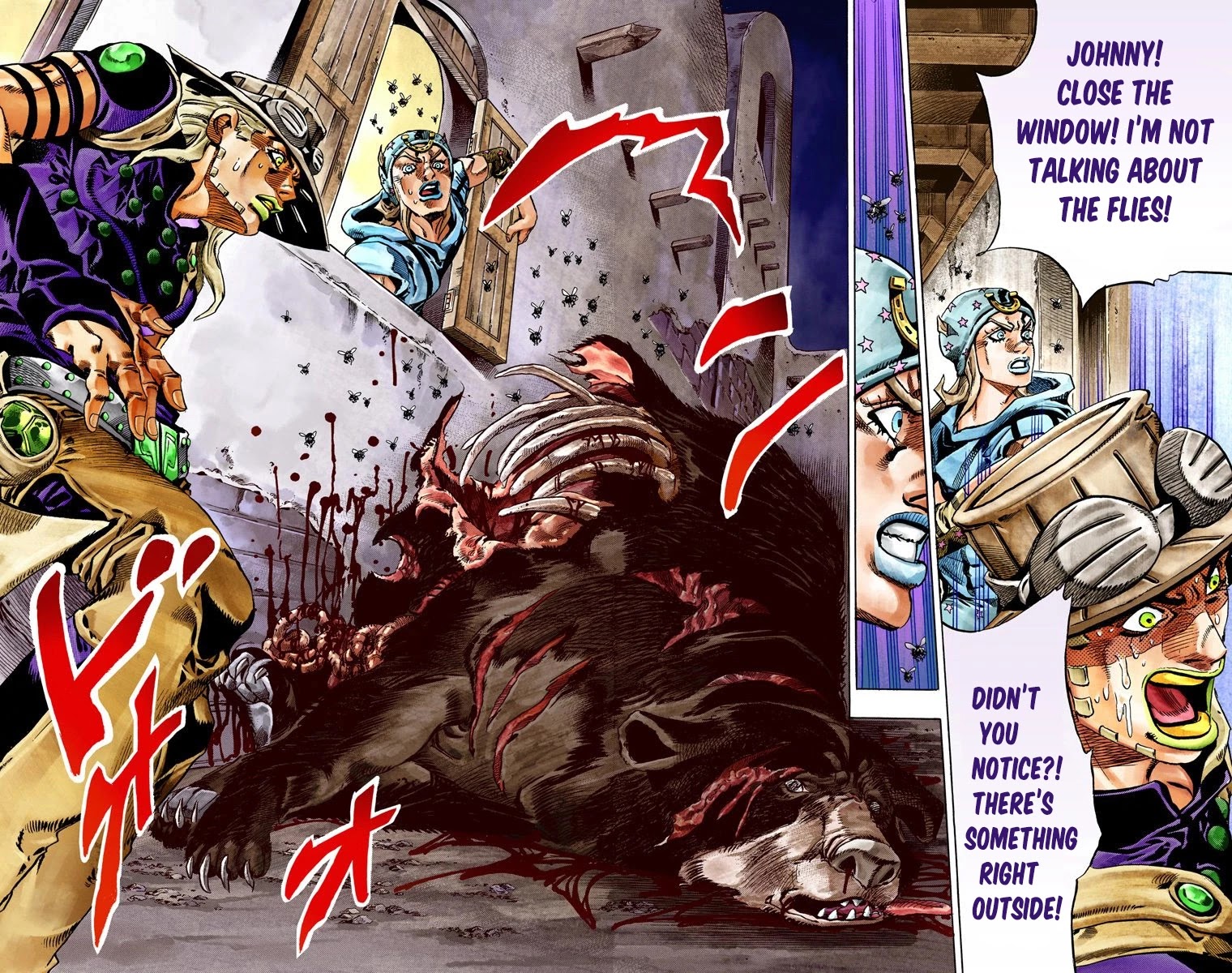 JoJo's Bizarre Adventure Part 7 - Steel Ball Run (Official Colored) chapter 28 page 53