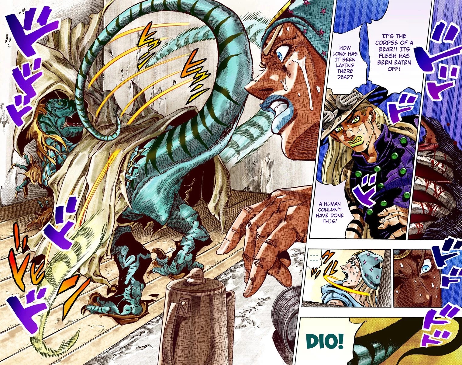JoJo's Bizarre Adventure Part 7 - Steel Ball Run (Official Colored) chapter 28 page 54