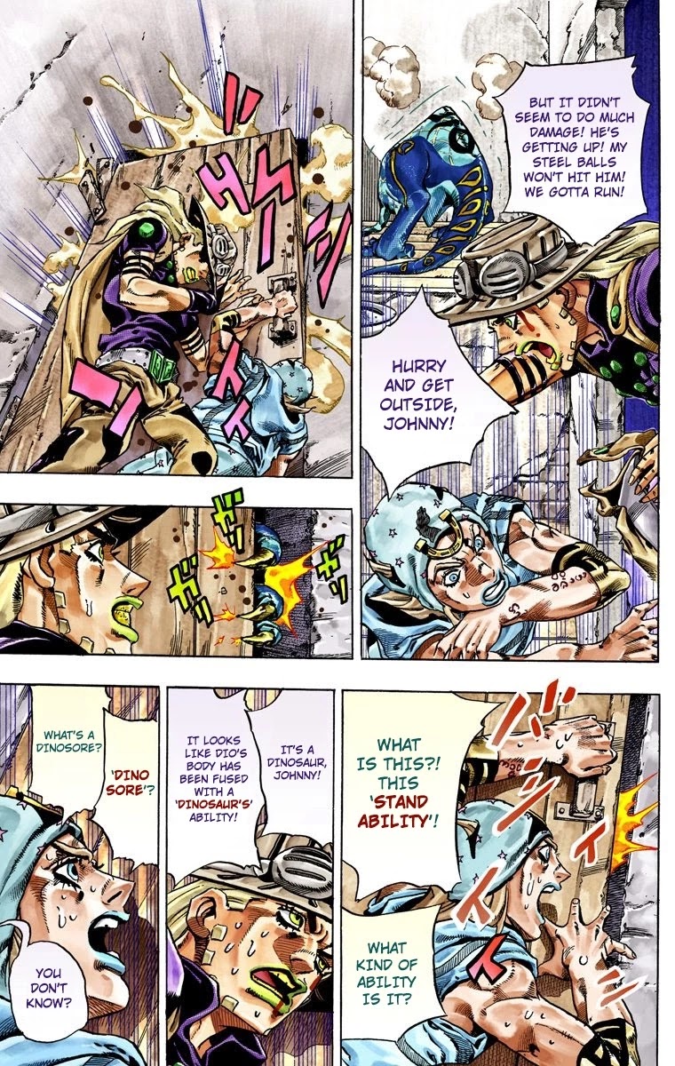 JoJo's Bizarre Adventure Part 7 - Steel Ball Run (Official Colored) chapter 29 page 14