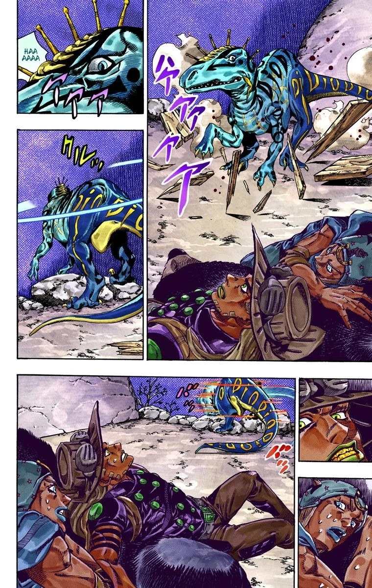 JoJo's Bizarre Adventure Part 7 - Steel Ball Run (Official Colored) chapter 29 page 19