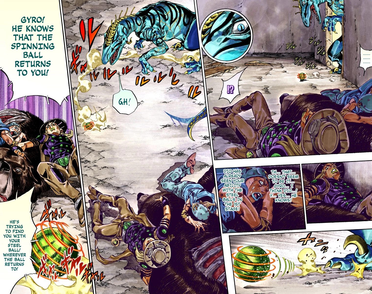 JoJo's Bizarre Adventure Part 7 - Steel Ball Run (Official Colored) chapter 29 page 23
