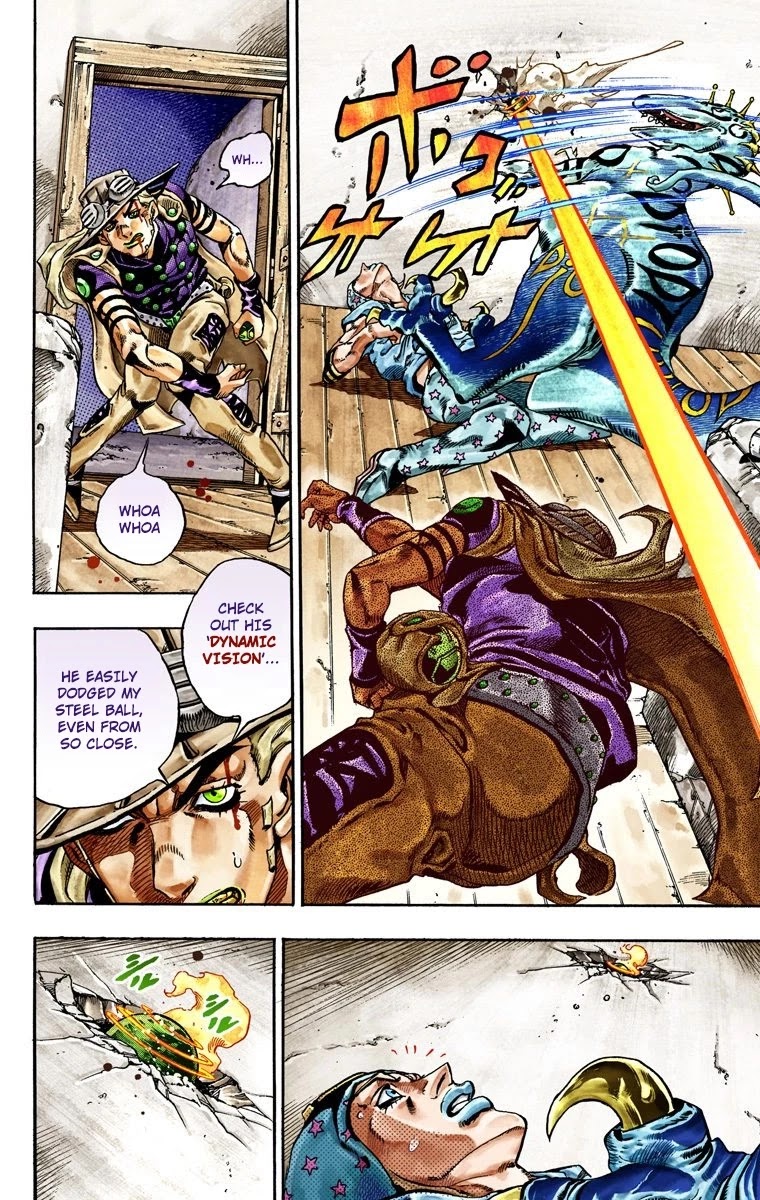 JoJo's Bizarre Adventure Part 7 - Steel Ball Run (Official Colored) chapter 29 page 9