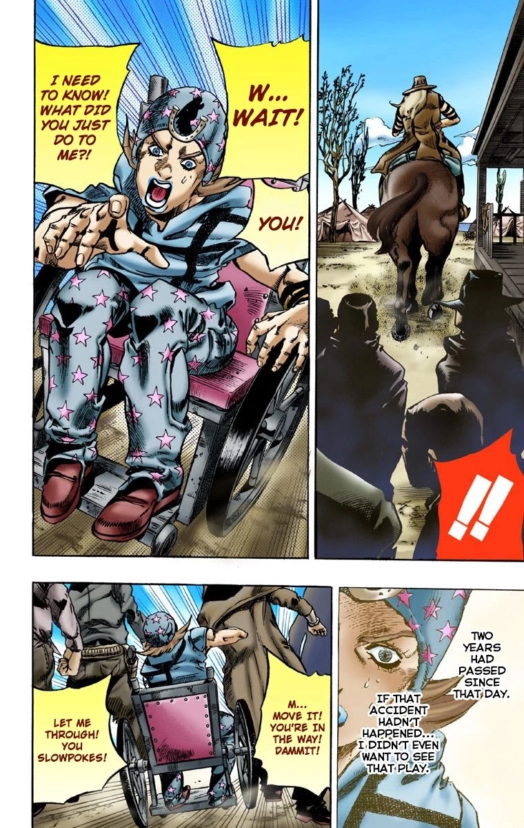 JoJo's Bizarre Adventure Part 7 - Steel Ball Run (Official Colored) chapter 3 page 23