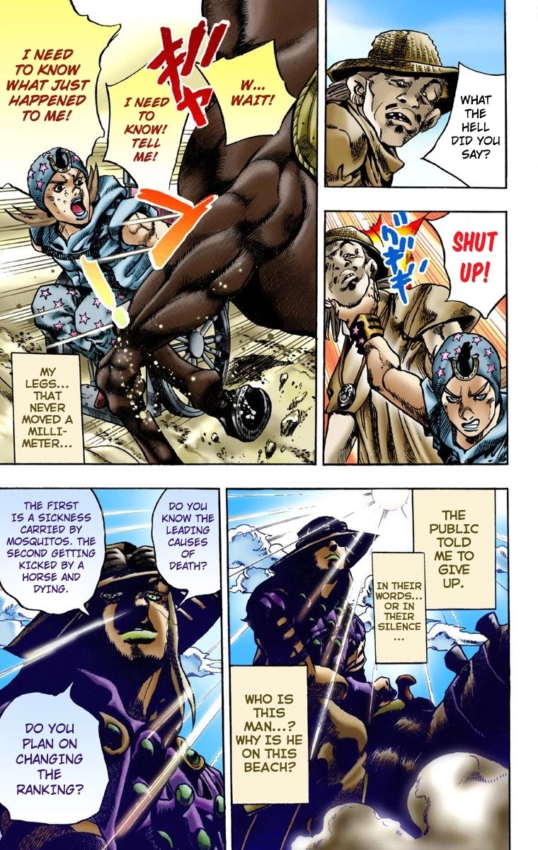 JoJo's Bizarre Adventure Part 7 - Steel Ball Run (Official Colored) chapter 3 page 24