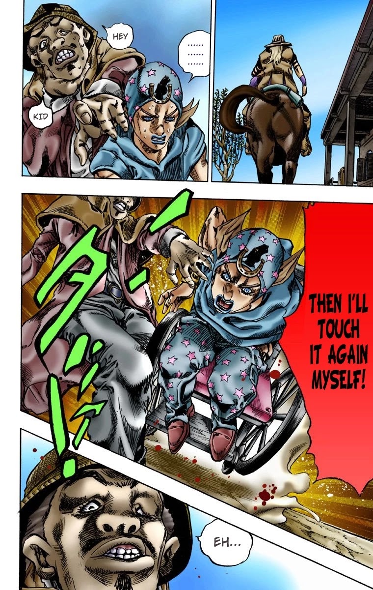 JoJo's Bizarre Adventure Part 7 - Steel Ball Run (Official Colored) chapter 3 page 26