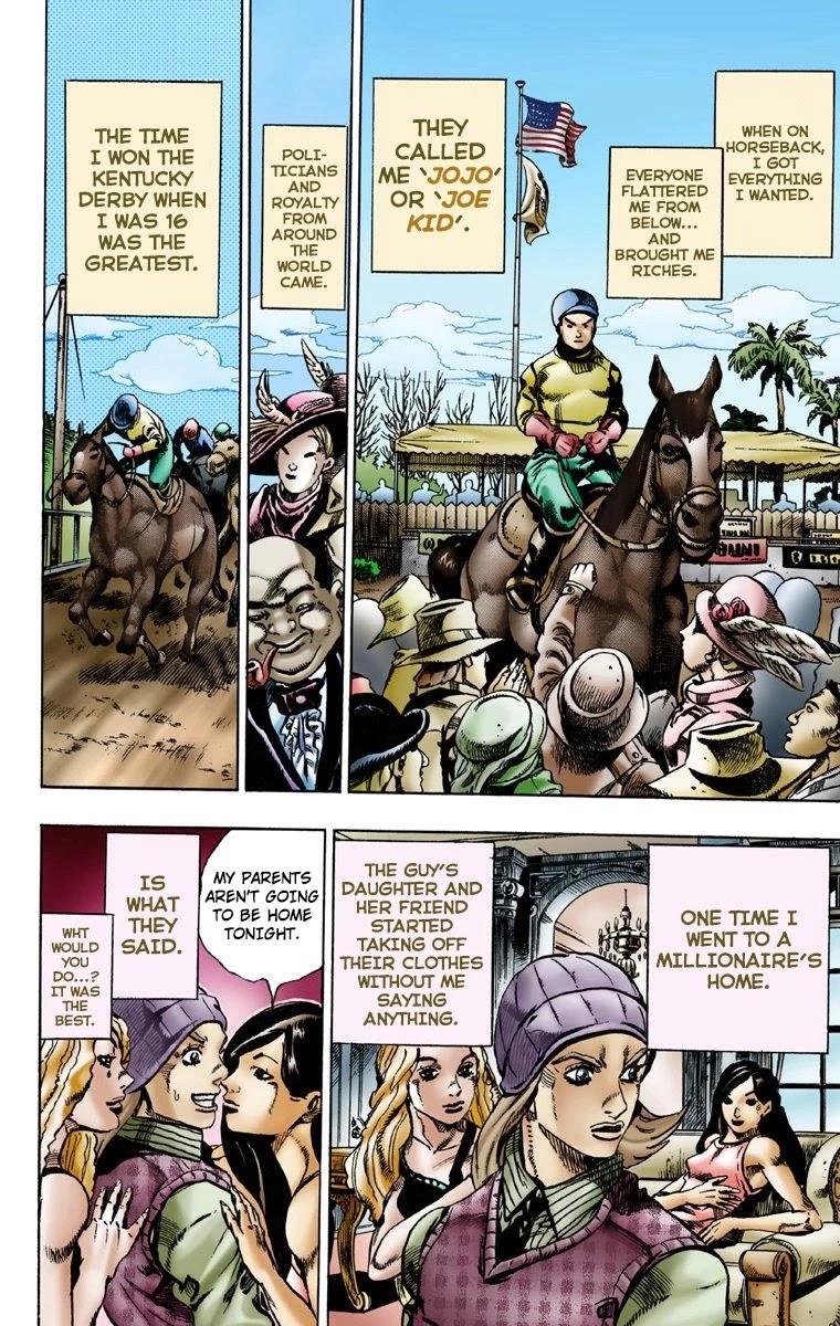 JoJo's Bizarre Adventure Part 7 - Steel Ball Run (Official Colored) chapter 3 page 5