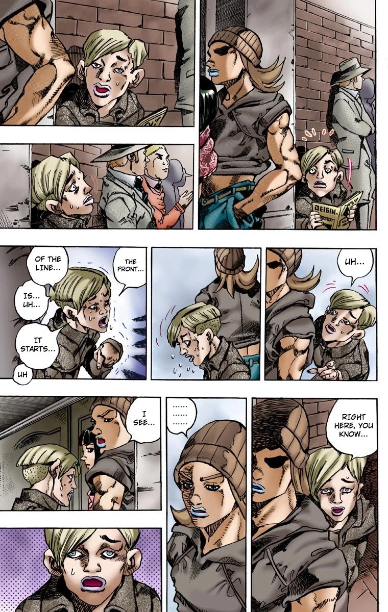 JoJo's Bizarre Adventure Part 7 - Steel Ball Run (Official Colored) chapter 3 page 8