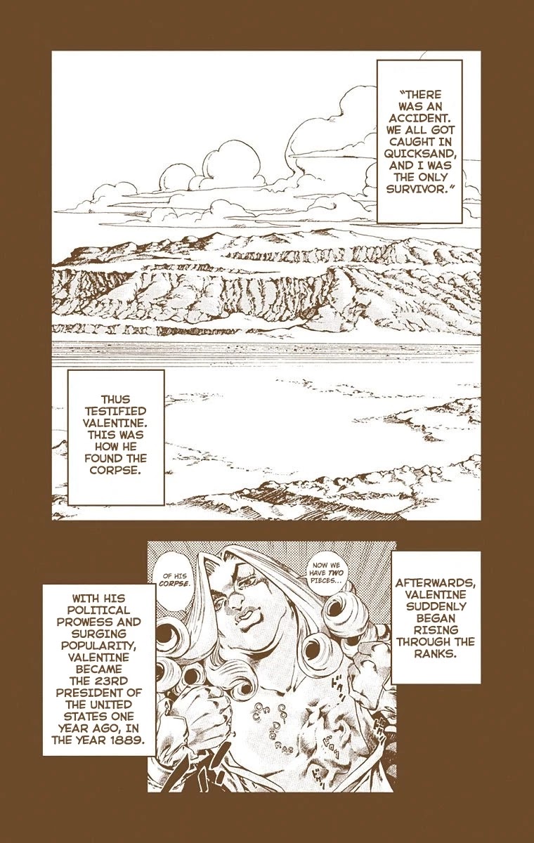 JoJo's Bizarre Adventure Part 7 - Steel Ball Run (Official Colored) chapter 30.5 page 2