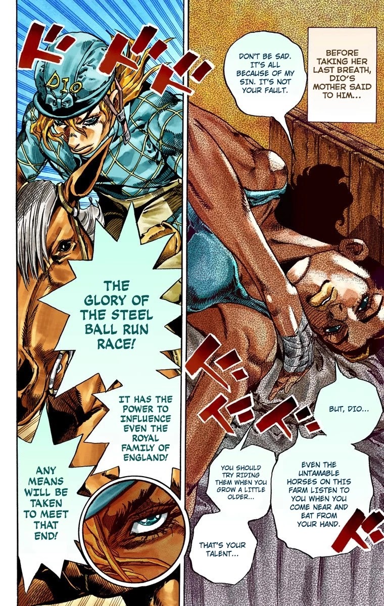 JoJo's Bizarre Adventure Part 7 - Steel Ball Run (Official Colored) chapter 30 page 19