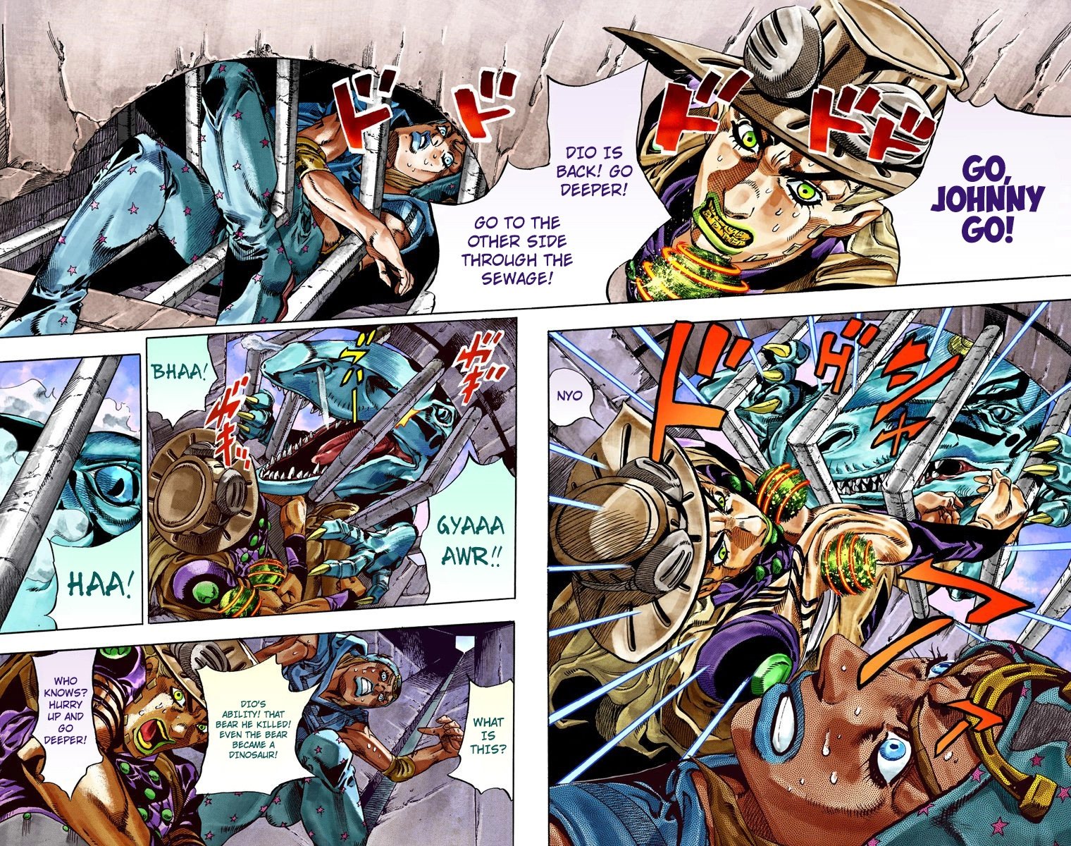 JoJo's Bizarre Adventure Part 7 - Steel Ball Run (Official Colored) chapter 30 page 21